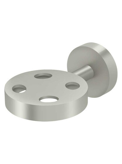 Sobe Toothbrush Holder in Satin Nickel.